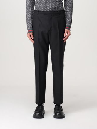 Gucci Pantaloni sartoriali slim fit in misto lana per cerimonia