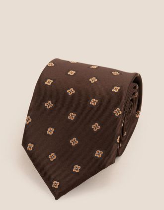 Oswin Hyde Mens Motif Brown