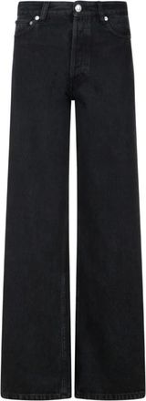 A.P.C. Black Cropped Jeans