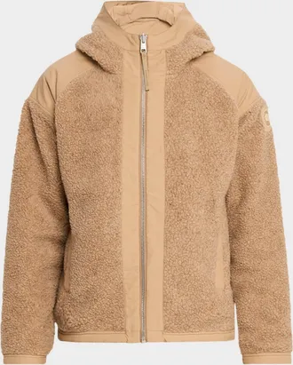 Canada Goose Mens Alberni Reversible Fleece Hooded Bomber Jacket