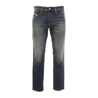 Diesel Straight Fit Jeans, male, Blue, W29, Blue Denim Jeans 2023