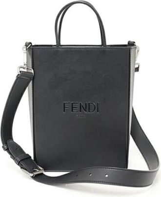 Fendi Pre-owned Leather fendi-bags - Dames - Vintage Handtas - Zwart - ONE Size - Leer - Vintage