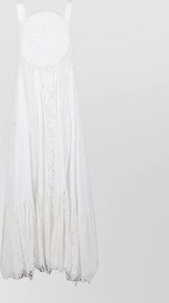Loewe cotton lace maxi dress