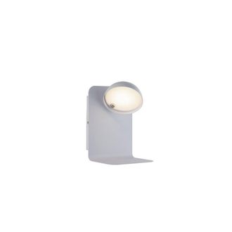 Netlighting Boing Integrated LED Swivel Wall Reading Lamp With Usb White 4000K