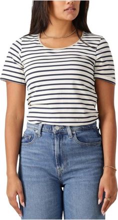 Nukus Nukus, Tops, Dames, Blauw, S, Tirza Top Stripe