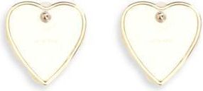 Self Portrait Womens Gold Brass Earrings