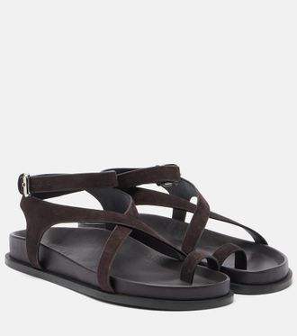 A.Emery Jalen Slim suede sandals
