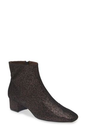 Koko + Palenki Tali Bootie in Brown Shimmer Leather at Nordstrom, Size 6