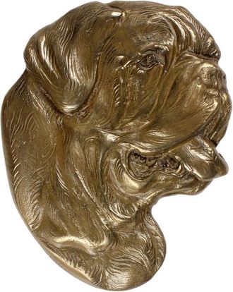 OEM Perro De Burdeos, Dogo De Burdeos, Mast&iacute;n Franc&eacute;s - Placa Conmemorativa Con Un Perro, Agradecimiento Personalizado, Premio, Diploma Con Dedicatoria De