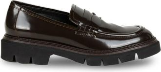 Luca Grossi leather loafers - Brown