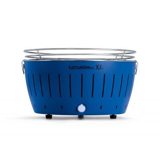 Lotus Grill Barbacoa Blu Xl Con Pilas Y Cable De Alimentaci&oacute;n Usb + 2,5kg De Carb&oacute;n De Haya + Gel Combustible 500ml -parrilla Lotus