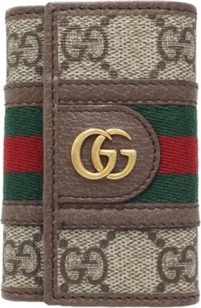 Gucci Pre-owned Canvas home-office - Dames - Vintage Accessoires - Beige - ONE Size - Vintage