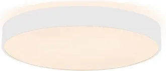 Trade Shop Trade Shop Traesio - Trade Shop - Plafoniera Tonda Led 42w Cct 3000k 4000k Lampada A Parete Luce 3200lm 40cm - Blanco