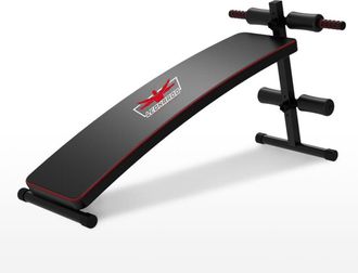 Leonardo Banco De Abdominales Curvo Ajustable Multifunci&oacute;n Que Ahorra Espacio Tengu