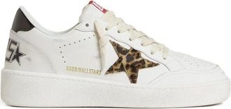 Golden Goose White Lace Up Sneakers
