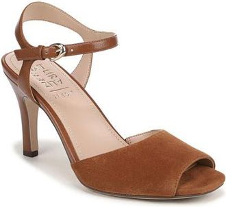 Naturalizer Autumn Ankle Strap Sandal in Walnut Wake at Nordstrom, Size 7.5