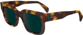 Paul Smith Kenley Zonnebril - Heren - Zonnebrillen - Bruin - 52 MM - Accessoires