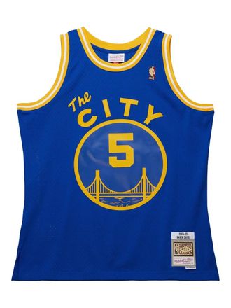 Mitchell & Ness x NBA Golden State Warriors 2004-05 Jason Richardson jersey - men - Polyester - L - Blue