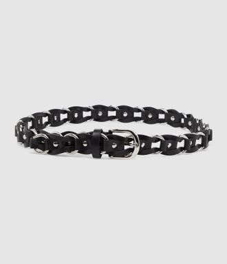 Isabel Marant Ceinture Bali Black Silver