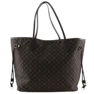 Louis Vuitton Pre-owned Tote Bags, female, Brown, Size: ONE SIZE Pre-owned Canvas Tote Bag