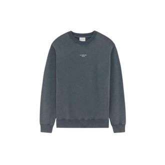 Dr&ocirc;le de Monsieur Sudadera Cl&aacute;sica Lavada con Eslogan - Sweatshirts & Hoodies - Hombre - Gris - XL