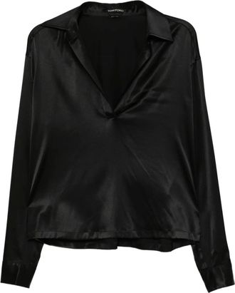 Tom Ford Blusa in raso - Nero