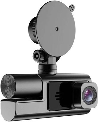 No Brand Dashcam Per Auto Full Hd, Registratore Di Guida E Telecamera Interna Con Grandangolo A 140&deg;, Sensore G E Registrazione In Loop