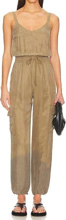 Heartloom Odetta Jumpsuit In Moss