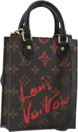 Louis Vuitton Pre-owned Monogram Canvas Hand Bag - Dames - Vintage Shopper - Bruin - ONE Size - Vintage
