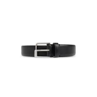 Maison Margiela Belts, unisex, Black, Size: 105 CM Leather Belt