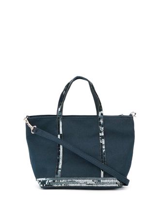 Vanessa Bruno Canvas Extra Small Zipped Cabas Tote