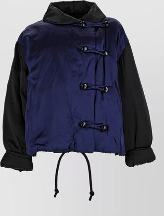 Isabel Marant silk reversible padded oversized coat
