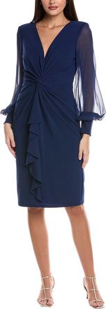 Tadashi Shoji Balloon Sleeve Midi Dress