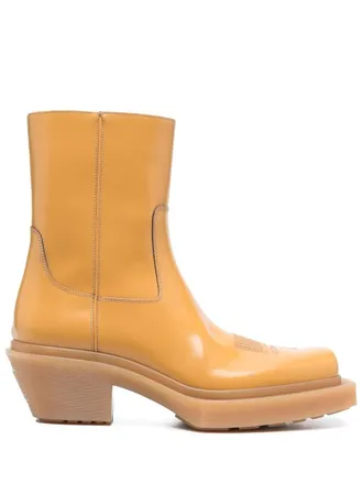 VTMNTS Stivali con ricamo - Arancione