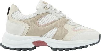VIA VAI Schoenen, Dames, Beige, 37 EU, Leer, Danae Noelle Sneakers