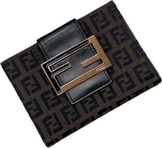 Fendi Pre-owned Bi-fold Wallet - - Pre-owned - Donna - Marrone - ONE SIZE