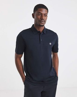 HUGO BOSS BB Metallic Logo Polo