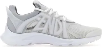 Fendi Tag Technical Mesh Running Sneakers, Brand Size 7 ( US Size 8 )