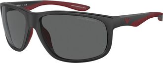 Emporio Armani EA4199U 500187 Mens Sunglasses Black Size 65