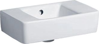Keramag Keramag - Lavabo Renova Plan 400x250mm Sin Orificio Para Grifer&iacute;a Con Rebosadero Blanco Kt