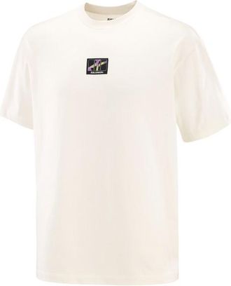 Salomon Wild Rays Label S/S Tee T-Shirt f&uuml;r Herren | wei&szlig;