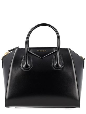 Givenchy Womens Leather Handbag Antigona Black Calf Handbags Hand Bags