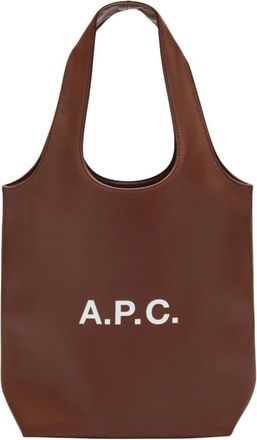 A.P.C. Bolso Tote Peque&ntilde;o Ninon - Bags - Mujer - Marr&oacute;n - ONE SIZE