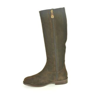 Pedro Miralles Bruin Daim Bot +Gespje 2cm - Dames - Schoenen - Bruin - Maat: 39 EU Su&egrave;de