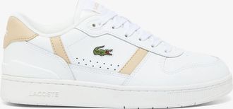 Lacoste Womens T-Clip Set Trainers in White Leather - Size UK 5.5