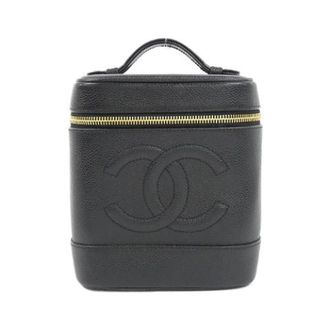 Chanel Pre-owned Grained Calfskin Handbag - Dames - Pre-owned - Zwart - Maat: ONE Size Leer