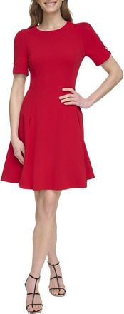 DKNY Fit & Flare Dress
