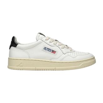 Autry Sneakers, female, White, Size: 10 US Bianco Womens Casual Lace-Up Sneakers