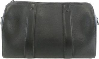 Louis Vuitton Vintage, unisex, Zwart, ONE Size, Leer, Pre-owned Vintage Schoudertas