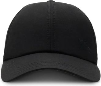 Burberry Cappello Equestrian Knight in gabardine - Nero